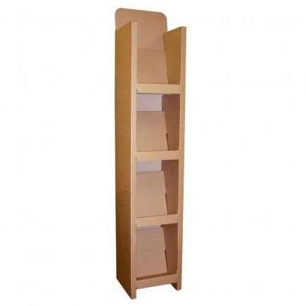 Porte-Brochures - 4 tablettes